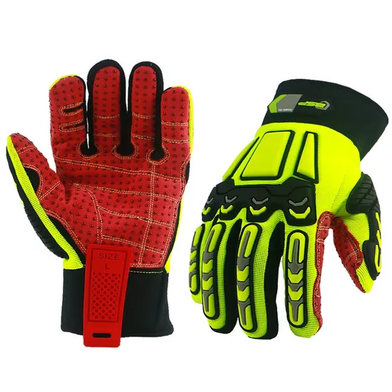 Bsp Custom Logo Oil Field Gas Industrial Protection Safety Work Impact Resistant Gloves