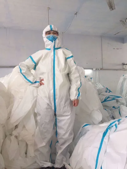 Cheap Waterproof DuPont Tyvek Tychem Paper Disposable Coverall Chemmax Chemicals Protective Biohazard Suits Coverall for Asbestos Removal