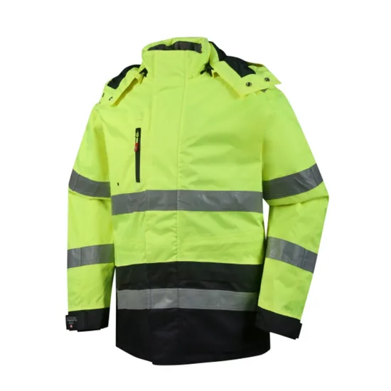 Safety Construction Custom High Visibility Reflective Durable Polyester Fire Retardant Overall Outdoor Working Work Wear Jacket