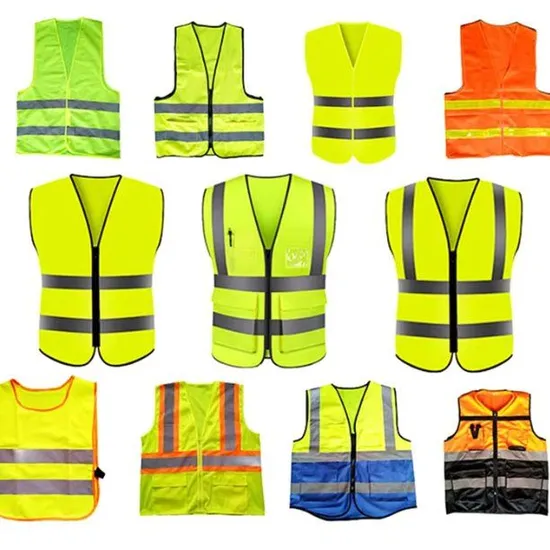 Custom High Visibility Work Reflective Safety Vest Traffic Security Clothing