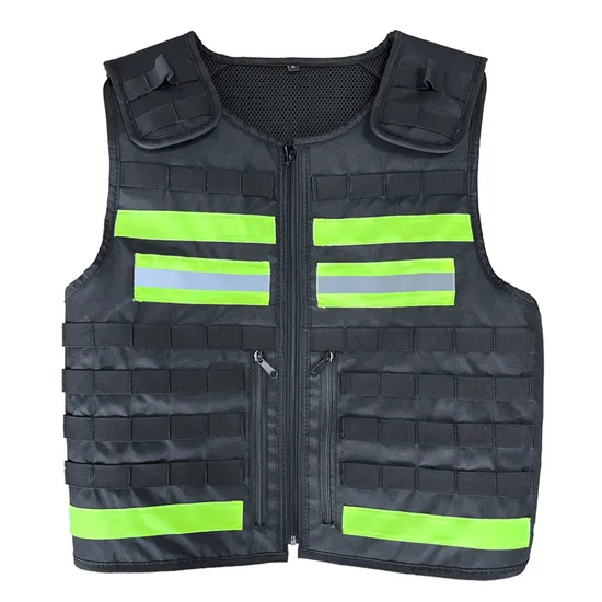 Reflective Strip Tactical Vest for Proctection