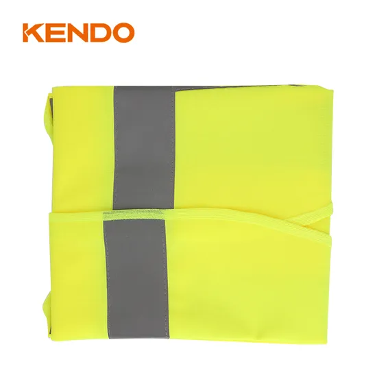 Kendo Reflective Vest with 5cm Width High Reflective Tape and 100% Polyester Backing