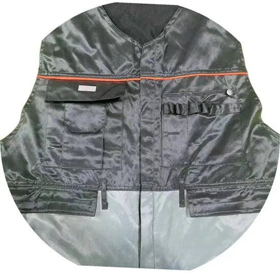 Heavy-Duty Sleeveless Work Jumpsuit Designed for Maximum Durability