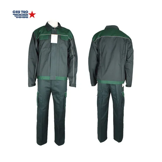 240GSM Cotton Working Protect Body Wear Labour Clothes Workwear Set Work Suit Uniform for Men