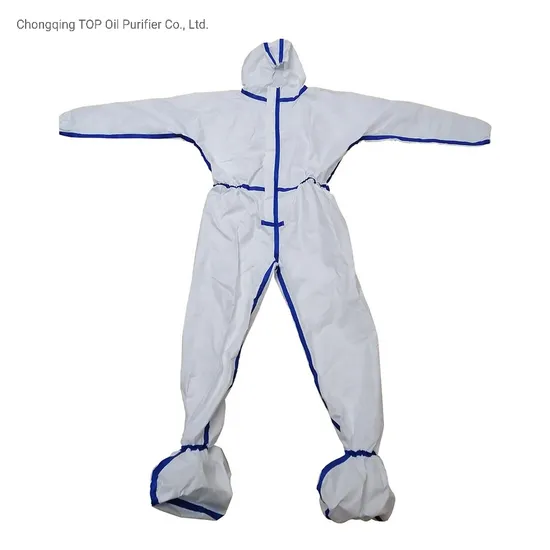 En14126 Disposable Gown Safety Workwear Virus Protection Clothing