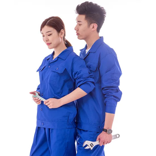 Factory Polyester/Cotton Work Clothes Pure Color Suit