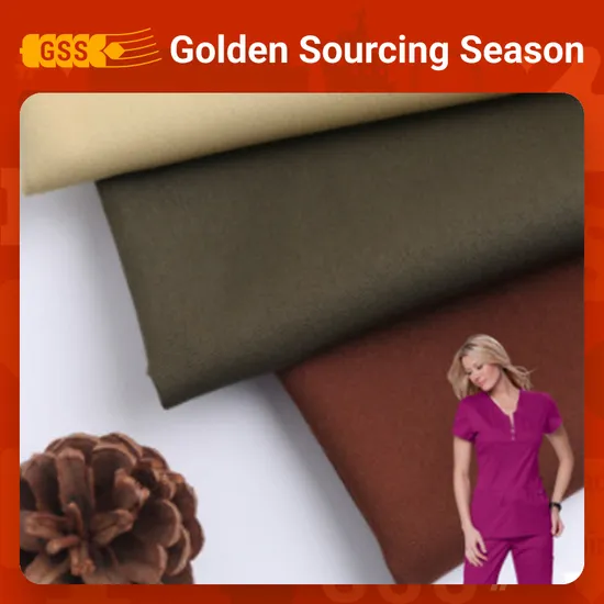 China 4 Way Tr Stretch Hospital Scrubs Uniform Fabric 99%Antimicrobial Medical Anti-Bacterial Agion Wicking Polyester Rayon Spandex Doctor Scrub Uniform Fabric