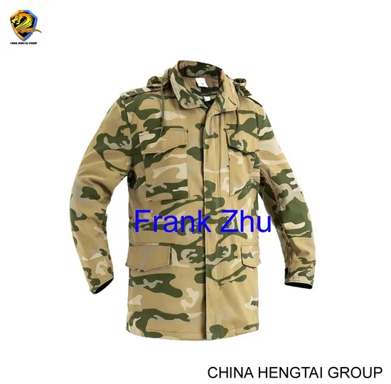 Army Camouflage Parka Combat Field Tactical Police Military M65 Jacket with Liner