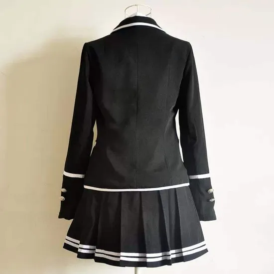 China Custom High Quality Design Korean School Girls Uniform Pictures School Uniform
