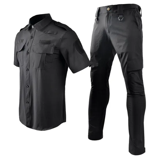 Double Safe Army Military Police Work Wear Security Police Uniform