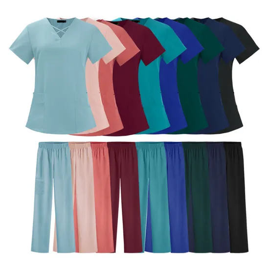 Holesale Fashion Design Nurse Hospital Uniform Nurse Cargo Pants Medical Uniform