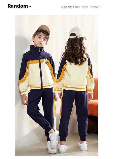 Factory Supply OEM Customized Primary School Uniform Set