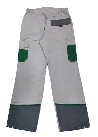 Contrast Fabric T/C Cargo Pants Trousers