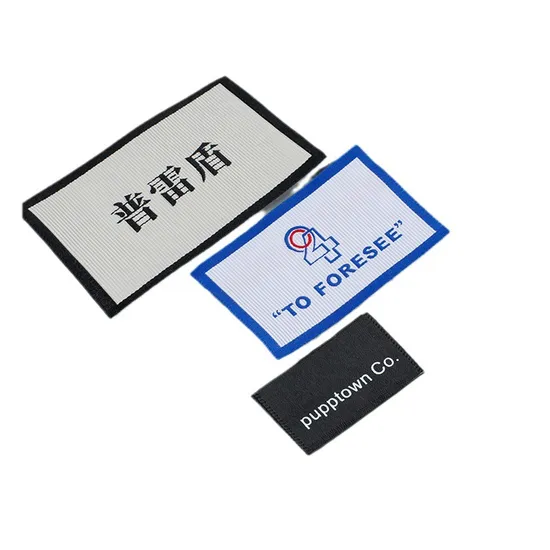 Free Sample Design Main Clothing Tags Labels for Garment Cloth Brand Badge