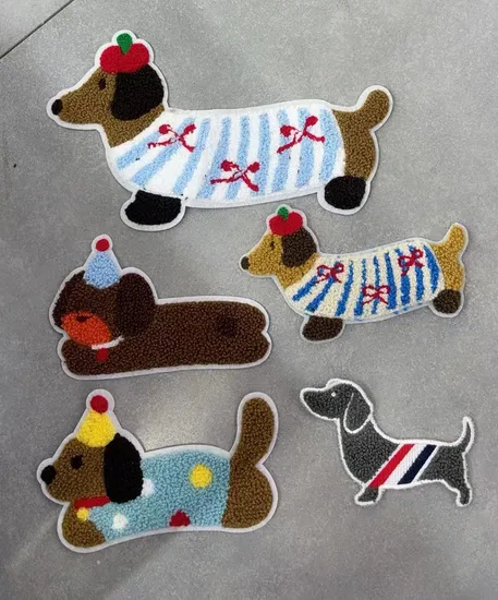 Custom Shape OEM High Quality Embroidery and Woven Patches for Clothing