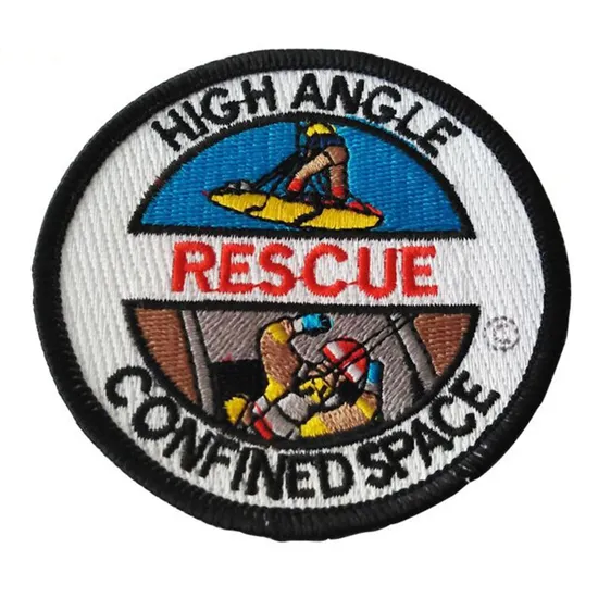 Factory Custom Different Shapes Embroidered Patch Woven Embroidery Patch for Promotion Gift