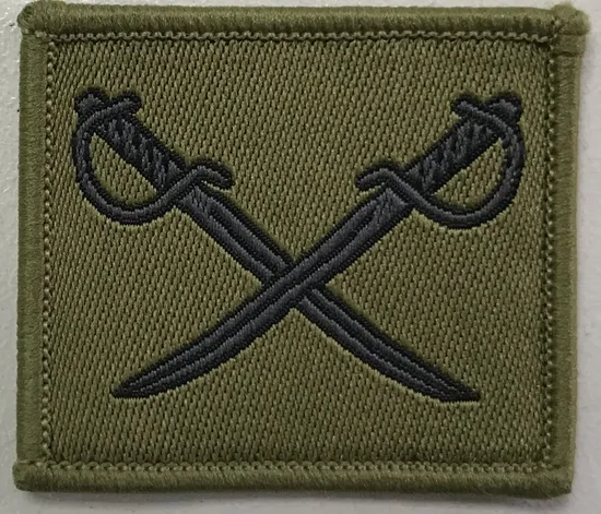 Custom Iron-on Woven Patches with Various Shape and Colors