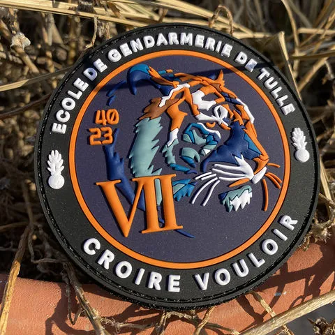 Patch Garment Accessories Patch Custom Brand 3D Embossed Logo Soft PVC Garment Rubber Patch