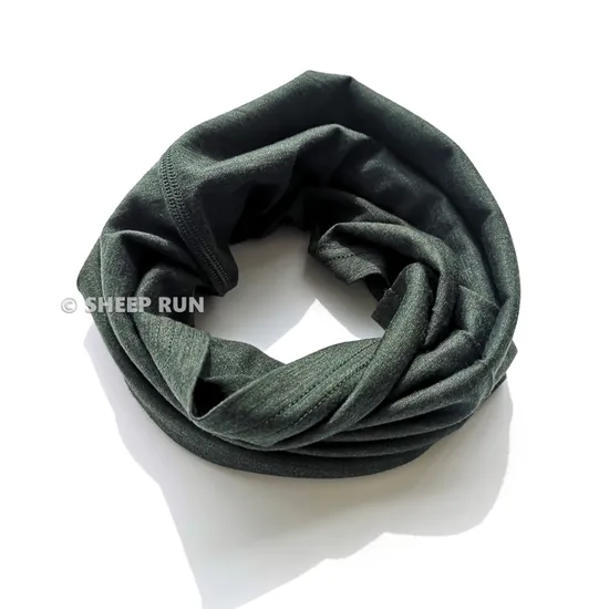 Custom Made Neck Warmer Outdoor Sports Adjustable Merino Wool Neck Gaiter for Kids