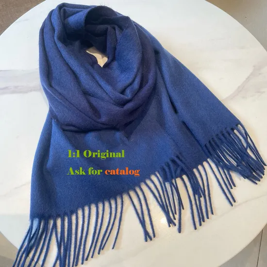 Wholesales Luxury Winter Warmth Scarf - Popular Brand, Classic Logo Design, Soft Material