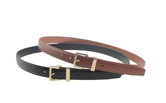 New Classical Golden Buckle Belt Unisex