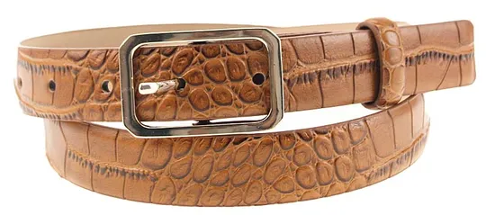 New Arrival Fashion Women Italy Genuine Leather Belt for SS24