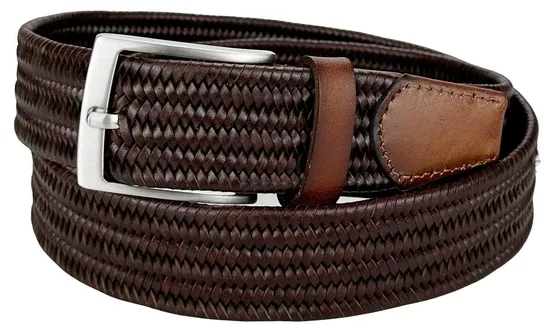 Men Jeans Classic Belt Bonded Leather Belt Unisex Pin Buckle