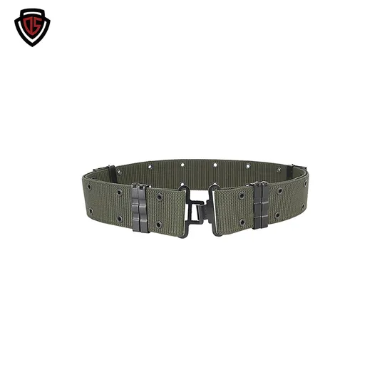 Double Safe Military Police Men Outdoor Webbing Tactical Belt