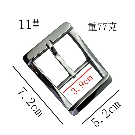 Factory Stainless 3.9-5.32cm Pin Belt Buckle High Quality Stainless Steel Belt Buckle and Rhinestone Belt Buckle