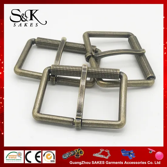 High Quality Belt Buckle with Brass Pin for Garments