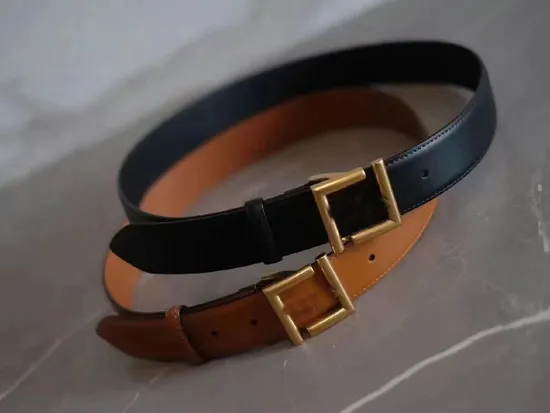 Wholesale Fashion Mix Color Double B Buckle Women Leather Belt