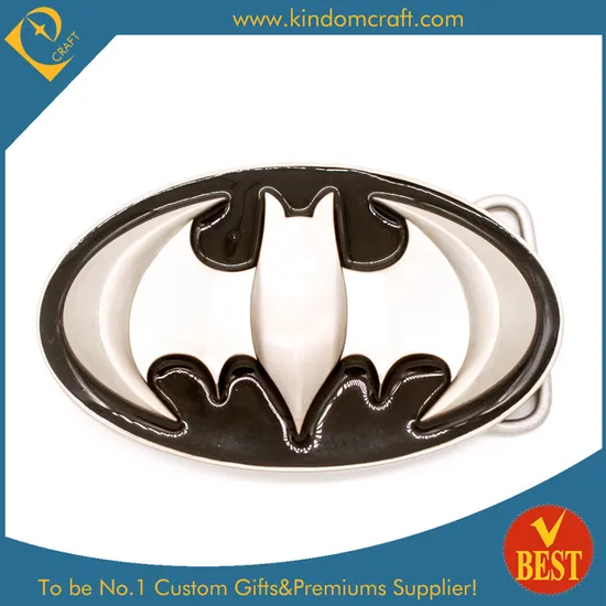 Supply Fashion Metal Zinc Alloy 3D Enamel Custom Logo Belt Buckle for Men