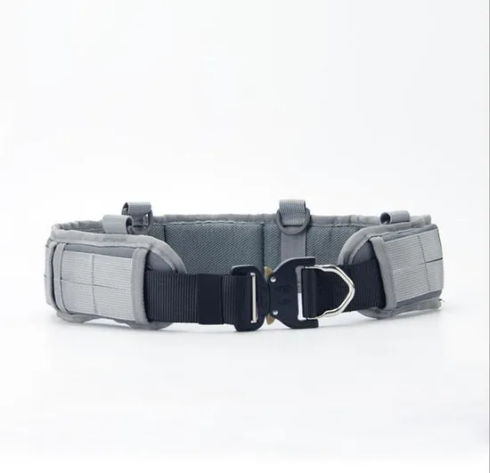 Heavy Duty Quick Release Aluminium Alloy Buckle Upgraded Version Nylon Hiking Belt
