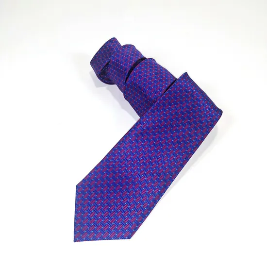 Fashion Polyester Colorful Pattern Tie, Men′s Custom Pattern Tie, Yarn-Dyed Jacquard Necktie