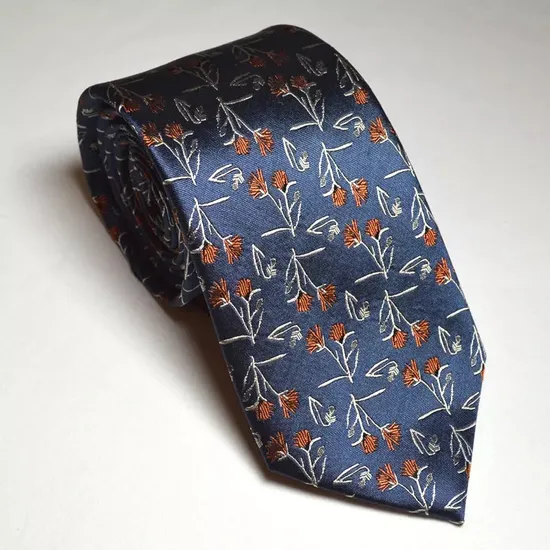 Custom Digital Printed 100% Mulberry Silk Tie