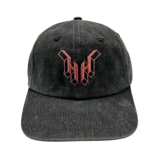 New Trendy High Quality Embroidery Logo Fashion Custom Embroidery Logo Dad Cap