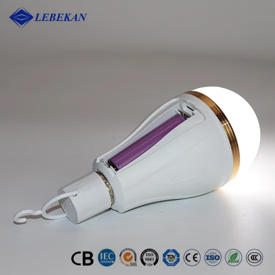 Portable Touch 15W 20W Battery Operate LED Rechargeable Emergency Camping Bulb
