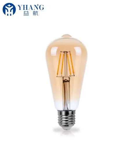 Filament Lamp Series 220V-240V 50Hz 3000K 4000K 6500K Linear CRI 80 PF 0.5 300degree E27