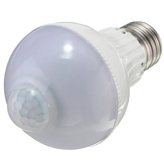 E27 Twilight Sound Motion Sensor LED Bulb Lamp 3/5/7/9W Night Light