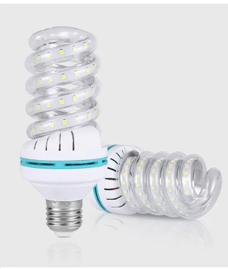 LED Energy Saving Bulb Spiral 16W Tube Bulb Home White Light Indoor Lamp CFL Fluorescent