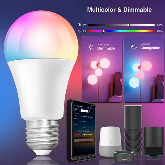 WiFi LED Bulbs RGB+Cw LED Lighting Smart Bulb