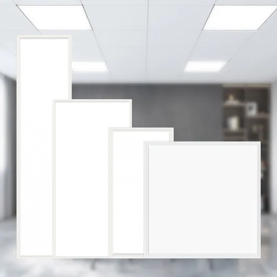 High Brightness Office Lighting Recessed 60X60 1X4FT 2X2FT 2X4FT Square Backlit Iron Chassis LED Flat Panel Light