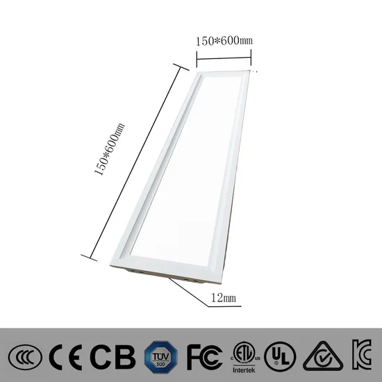 150*600 18W 1800lumeans 6000K Integrated Household Lamp Strip Light Aluminum Gusset Lamp