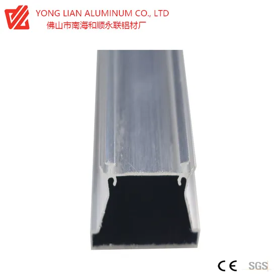 Aluminum Alloy Profile with Anodized Surface Treatment That Use for LED Lights