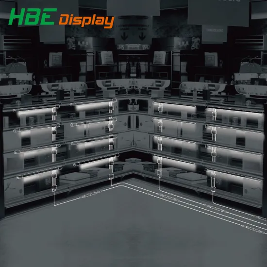 Indoor Display Stand Grocery Store LED Light System for Shelf