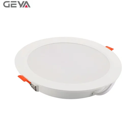Geya A9-Circular 75mm All Plastic Downlight Motion Sensor Panel Lamp Tube Induction Round LED Recessed Spotlight Indoor Lighting