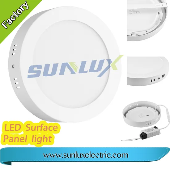 High Quality Aluminum Surface Mounted 3W 6W 9W 110V-240V Round LED Ceiling Light
