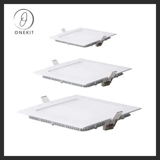 LED Light Square Flat LED Panel Light for Ceiling 18W Panel Light