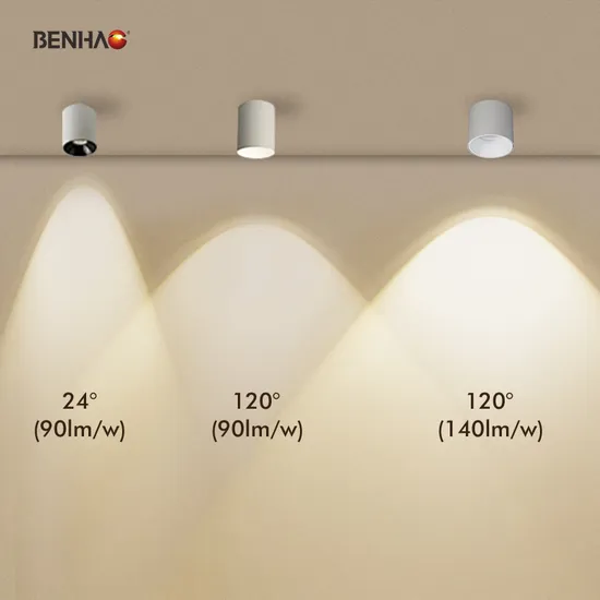 Smart Home Surface Mounted COB/SMD Optional Spotlight Interior Ceiling Lamp Anti-Glare Energy-Saving 7-30W 220V LED-Down-Light