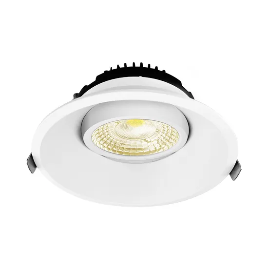 ETL 50W COB LED Downlight Premium LED Interior Lighting with CE Certification High-Quality Shower Recessed LED Down Light Factory